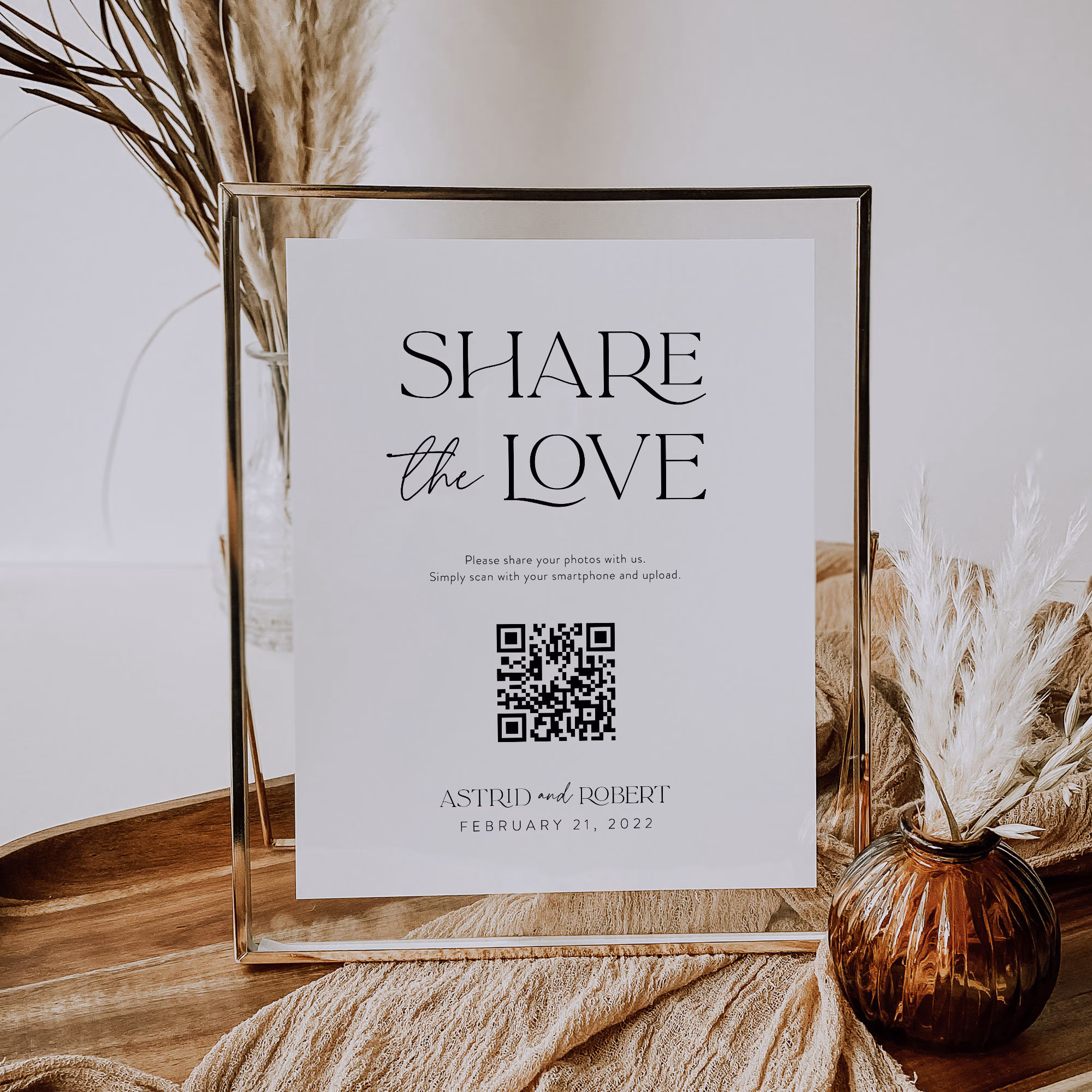 QR για Φωτογραφίες Γάμου